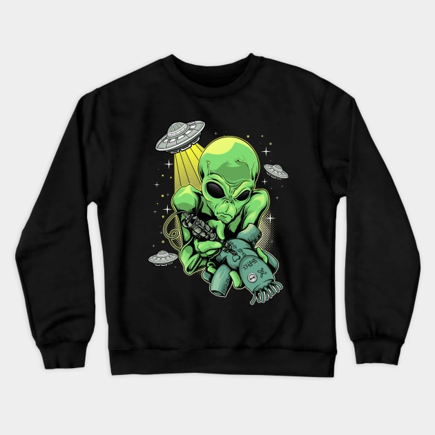 ALIEN Crewneck Sweatshirt by Wagum Std